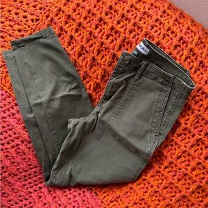 Studio Blue size 30 olive green slacks